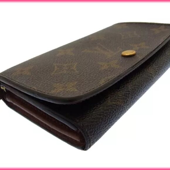 Louis Vuitton Wallet Purse Monogram Brown Woman Authentic Used - Picture 3 of 5